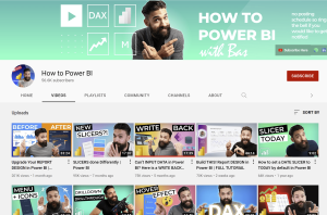 How to Power BI YouTube